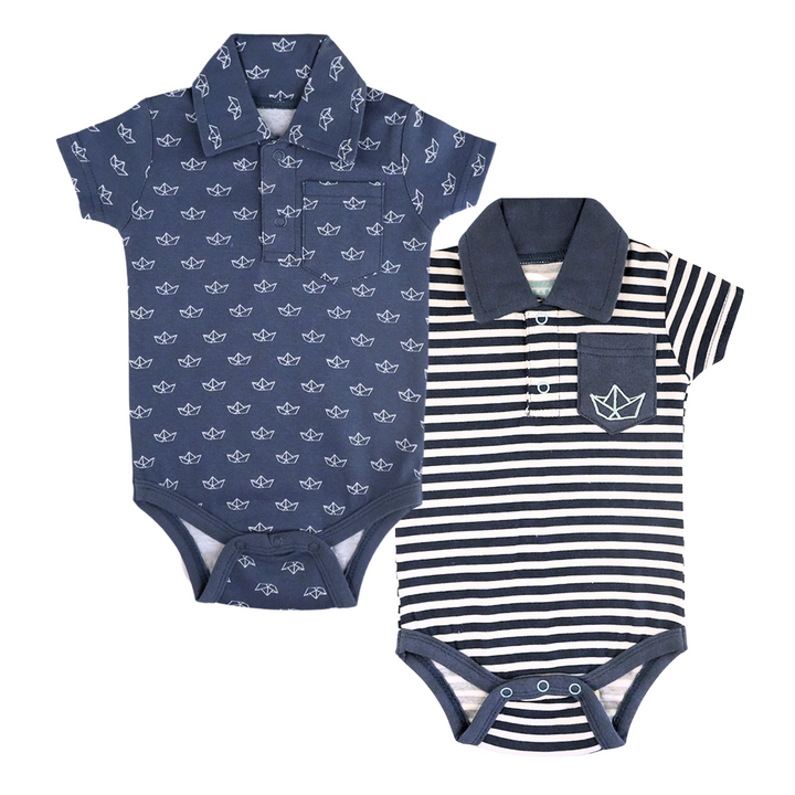 2PK Polo Bodysuit - FB-2501