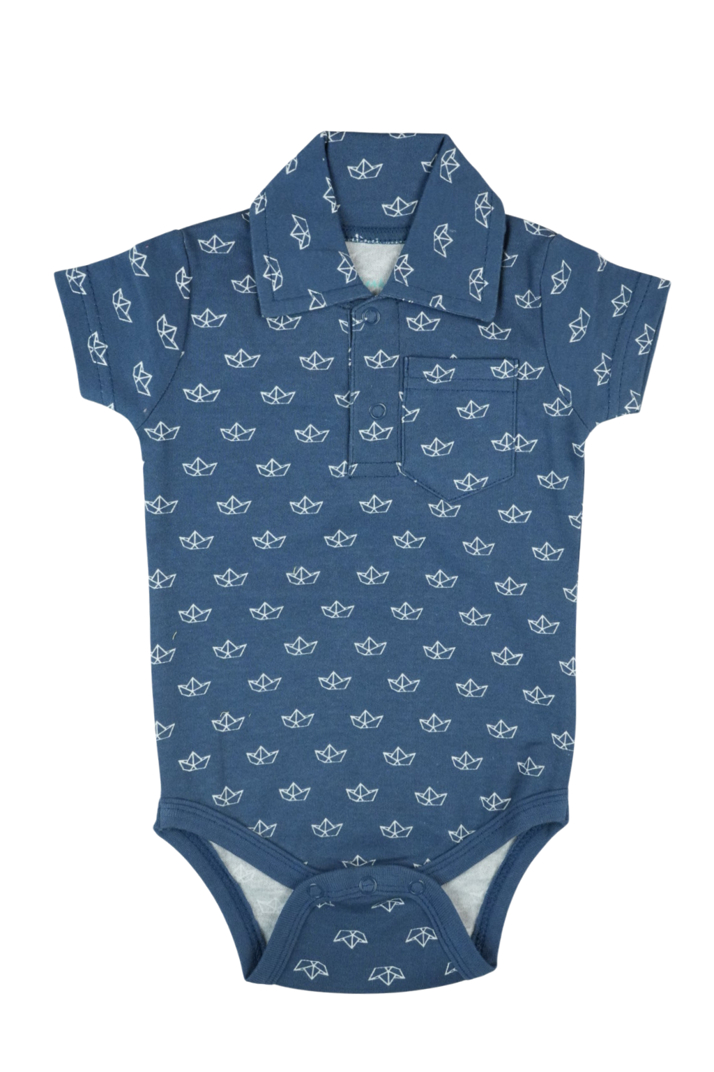 1PK Polo Bodysuit - FB-2101