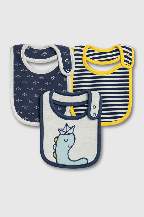 Cross-Over Bib Pack Of 3 - FB-8002