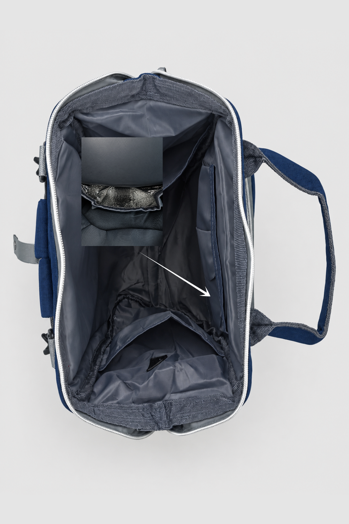 Navy Diaper Bag - FS-9006
