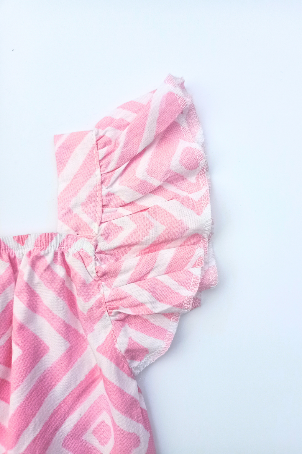 Ruffle Strap Romper - FB-5035