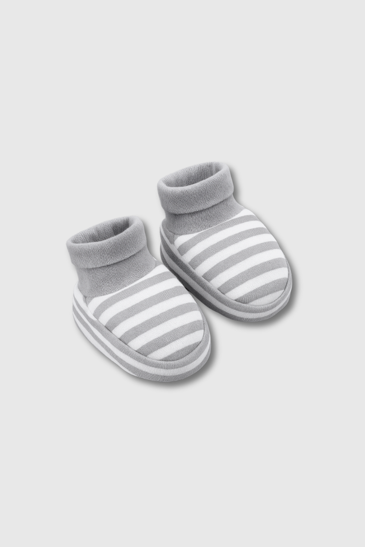 3PK Cotton Booties - FN-8536