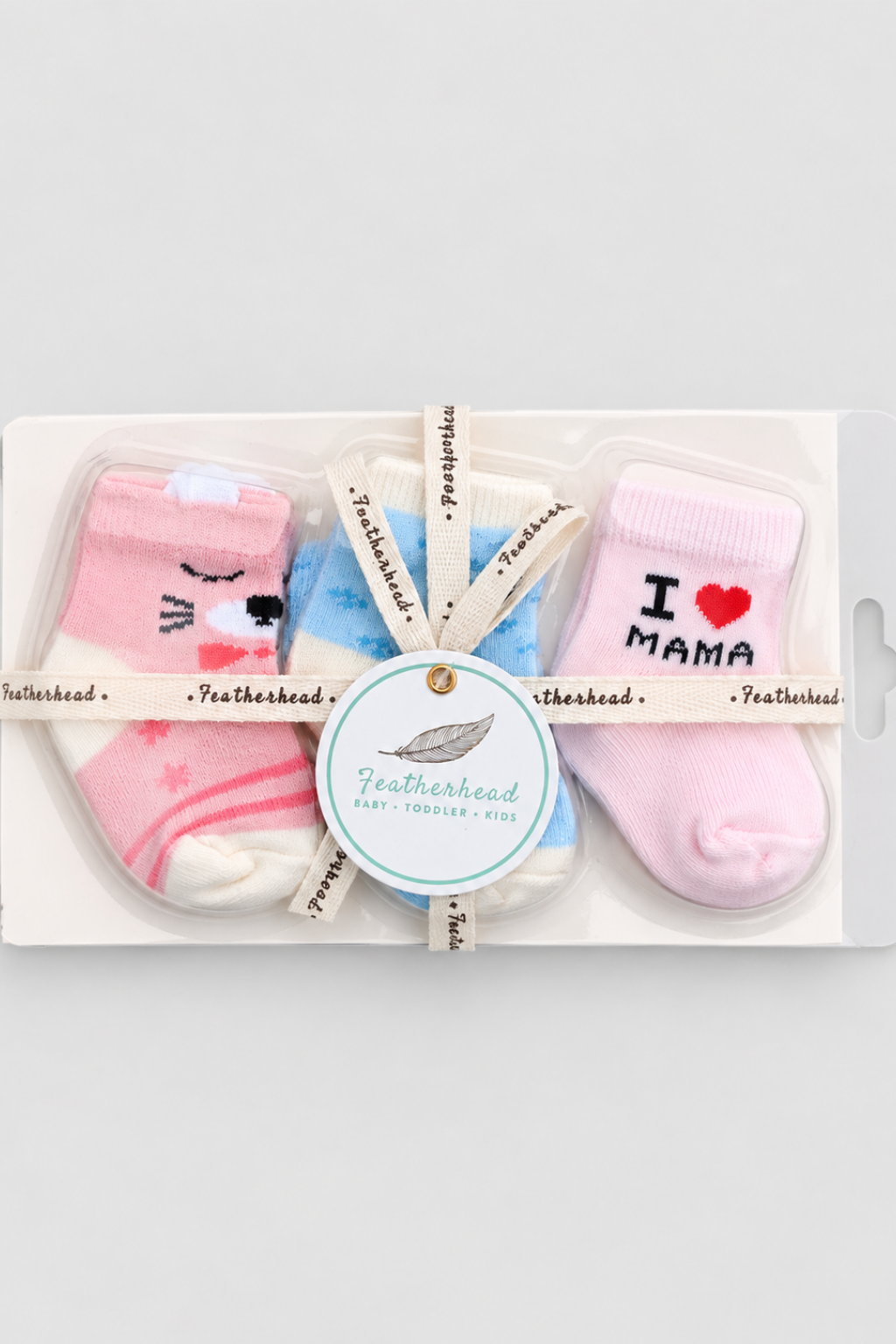 Girls 3-Pack Multicolor Baby Socks - FS-9022