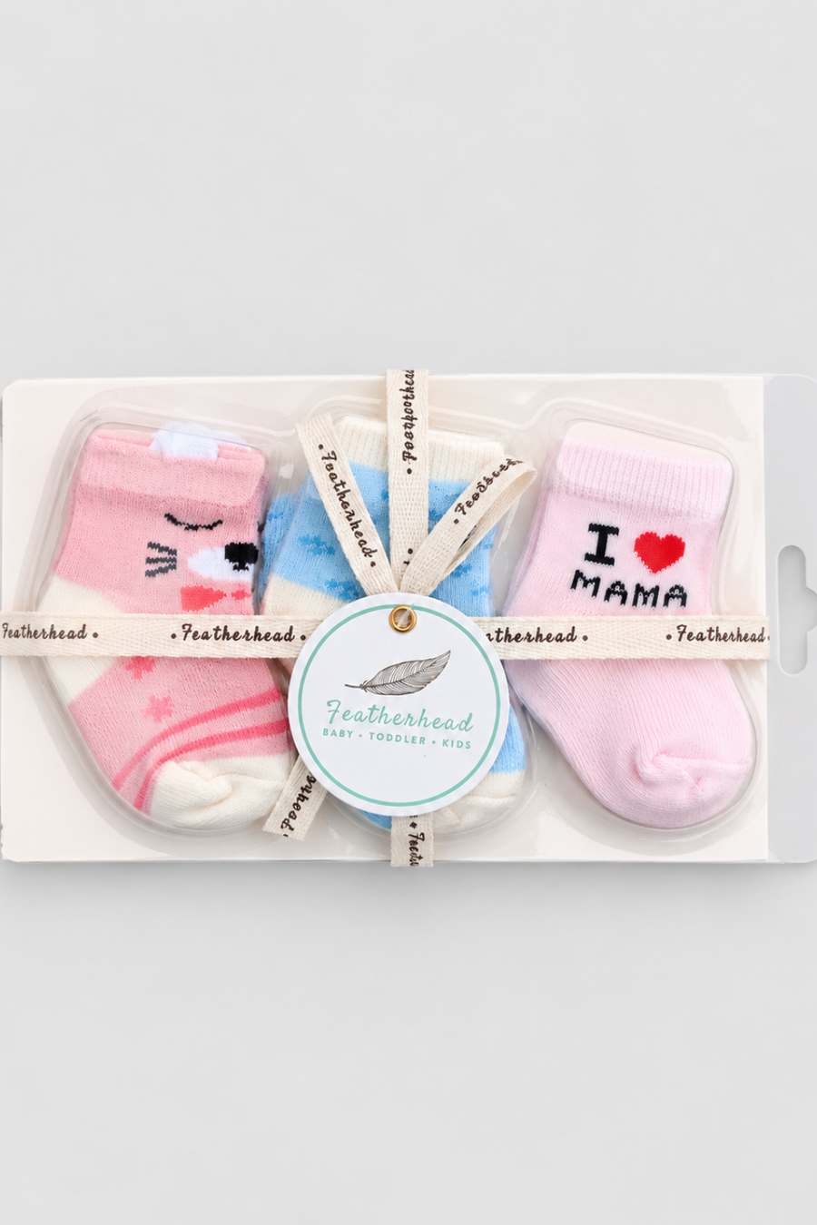 Girls 3-Pack Multicolor Baby Socks - FS-9022