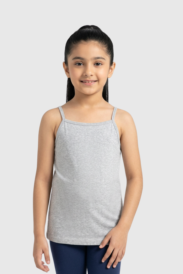 Kids Cotton Tank Top with Straps – FG-3216