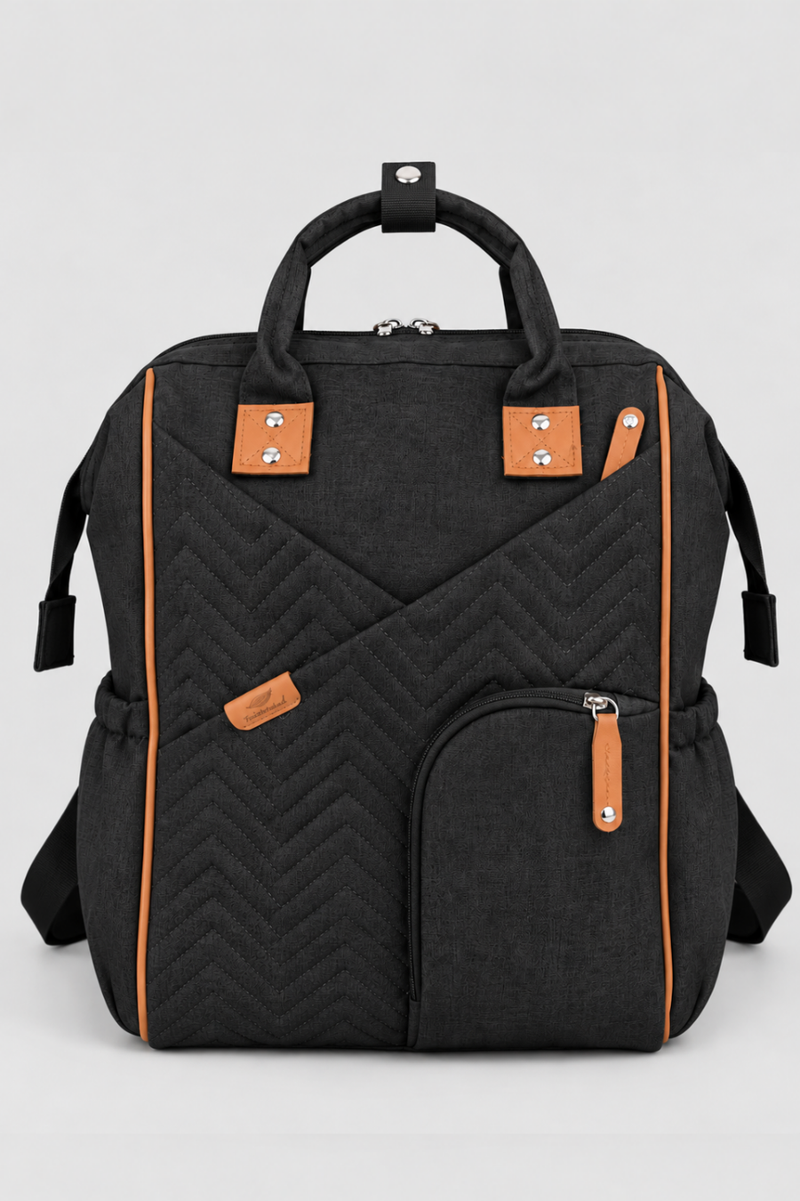 Midnight Black Diaper Bag - FS-9003