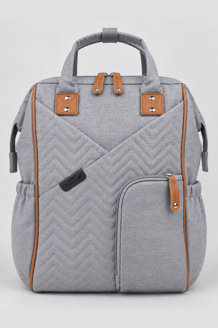 Cloud Grey Diaper Bag - FS-9004