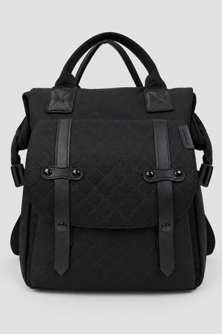Black & Grey Diaper Bag - FS-9008