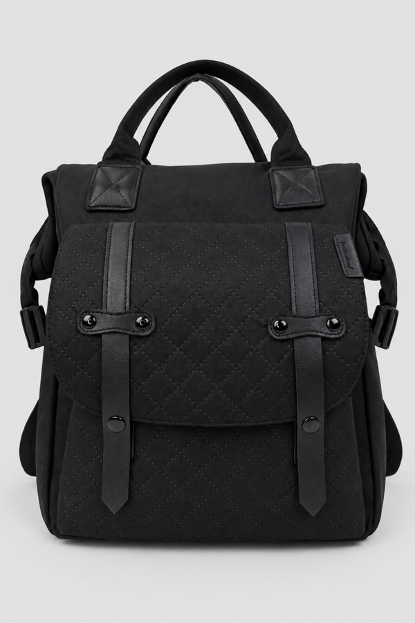 Black & Grey Diaper Bag - FS-9008