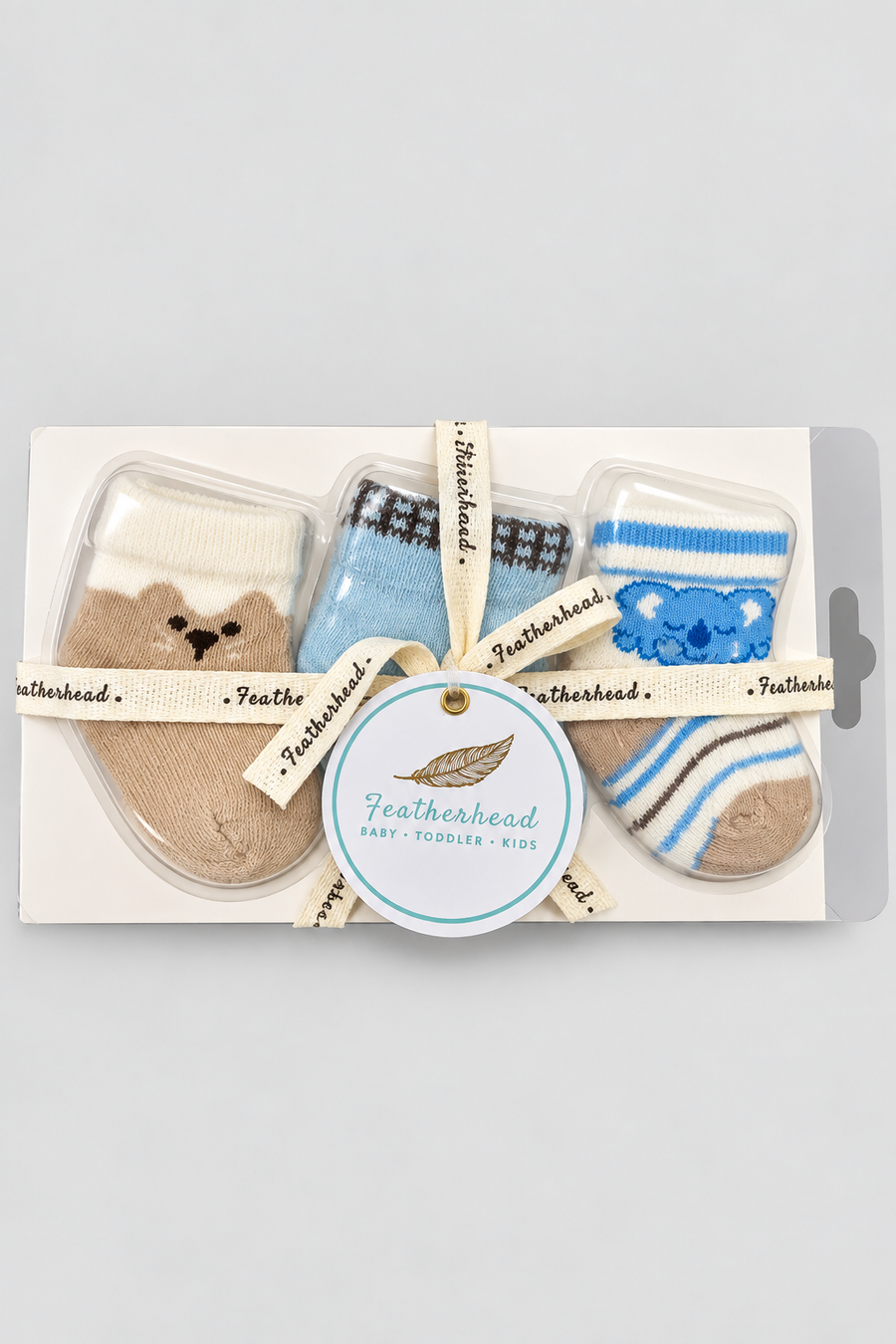 Boys 3-Pack Multicolor Baby Socks - FS-9030