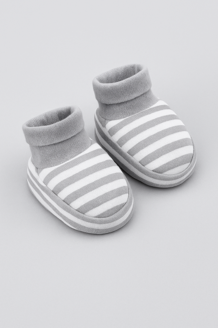 3PK Cotton Booties - FN-8536