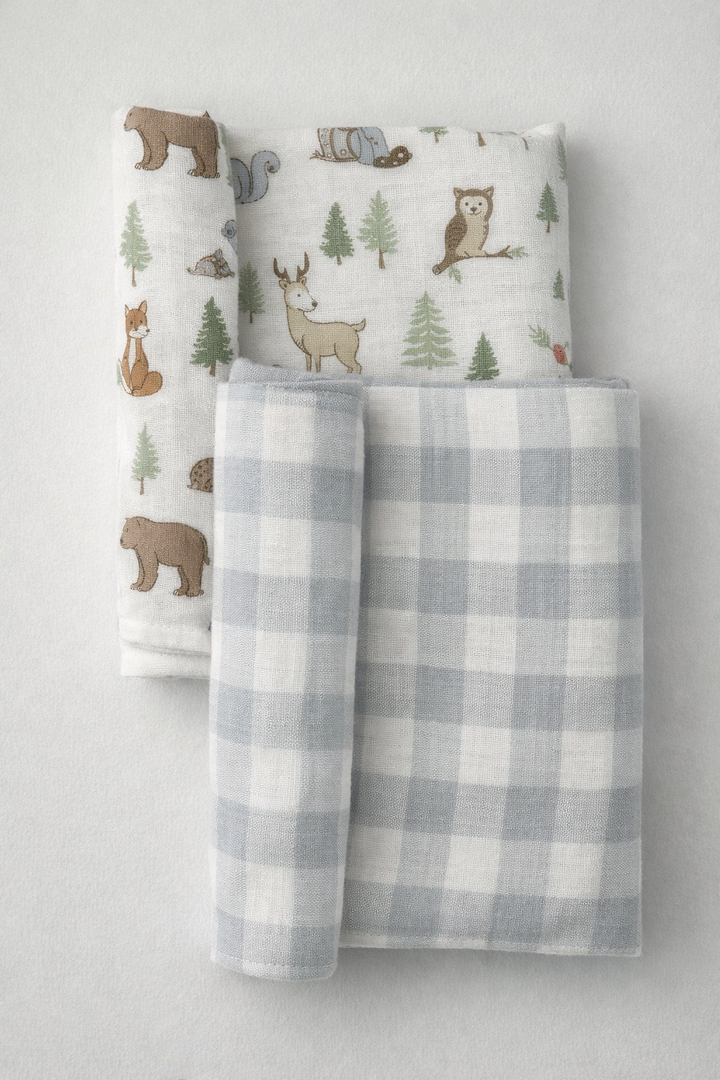 2PK Swaddle Blanket - FS-517