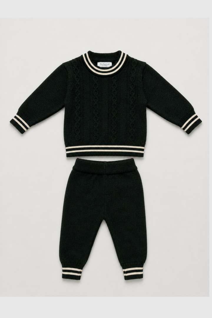 Crewneck Sweater & Trouser Set - FB-3998