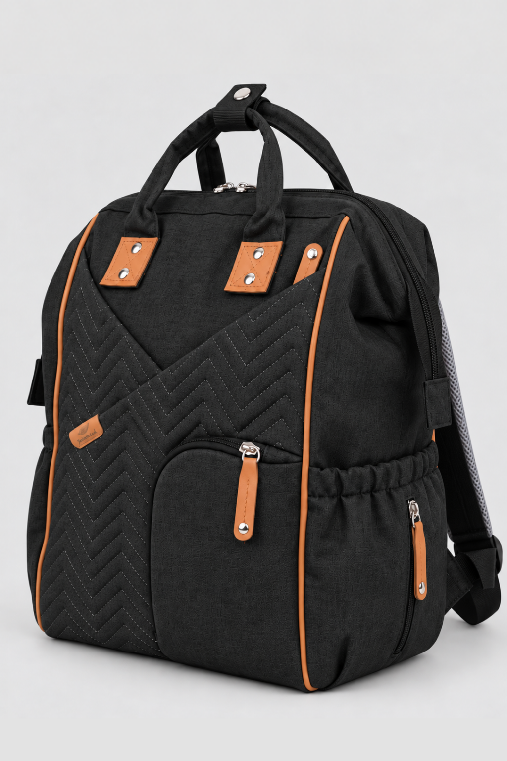 Midnight Black Diaper Bag - FS-9003