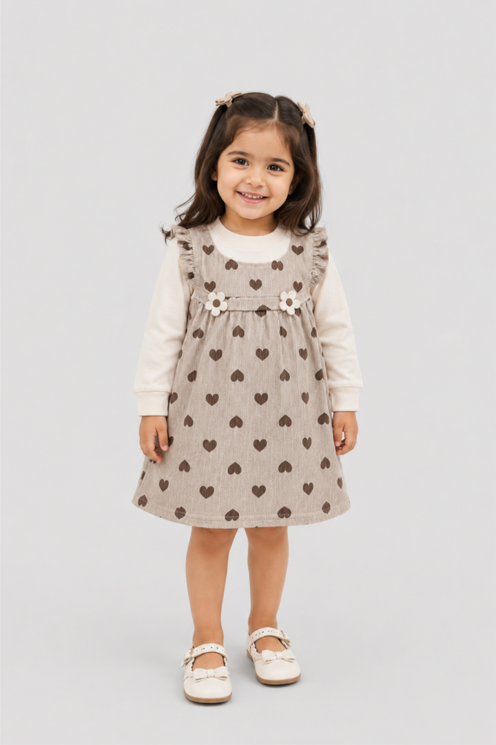 Girls Corduroy Dress - FG-5635