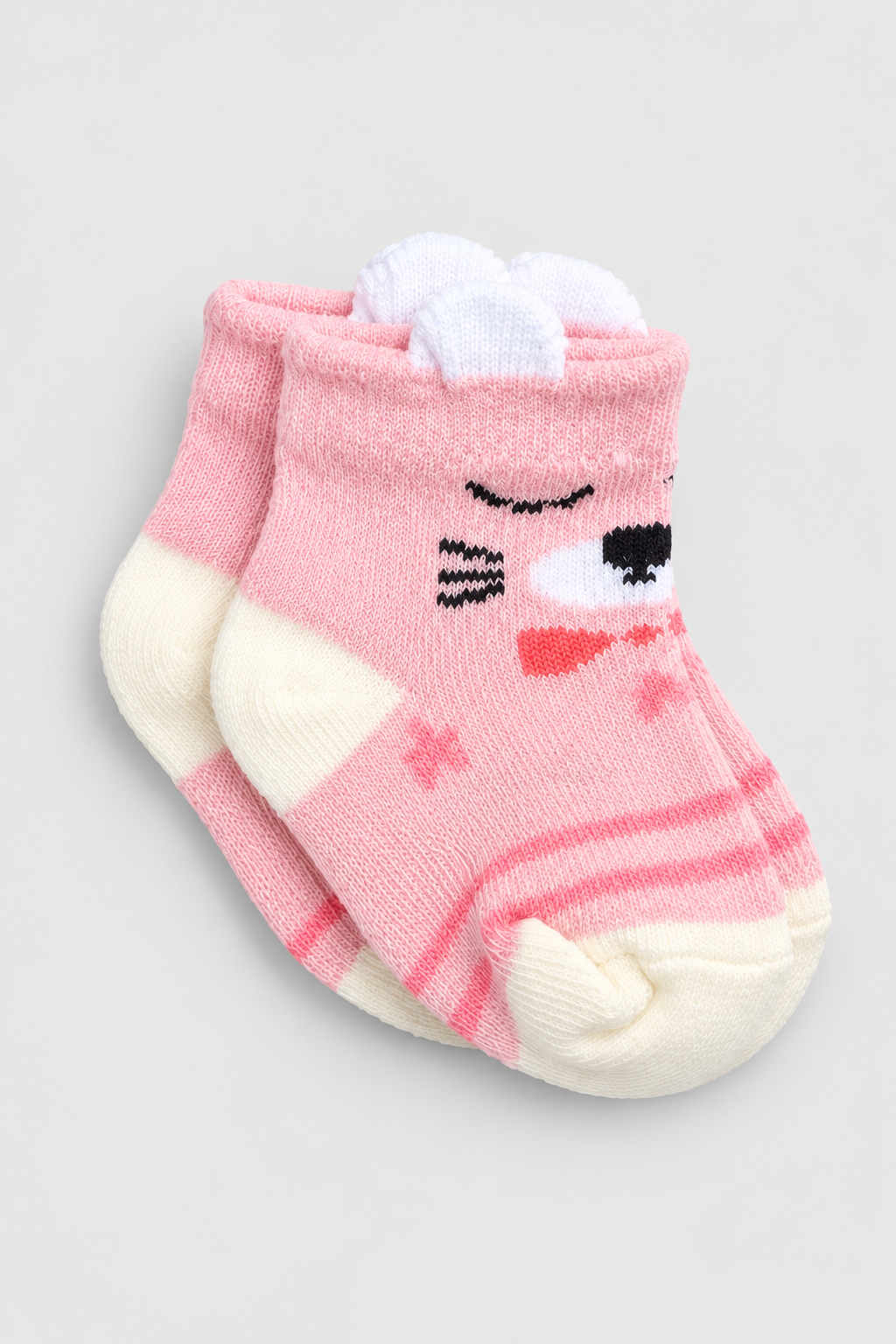 Girls 3-Pack Multicolor Baby Socks - FS-9022