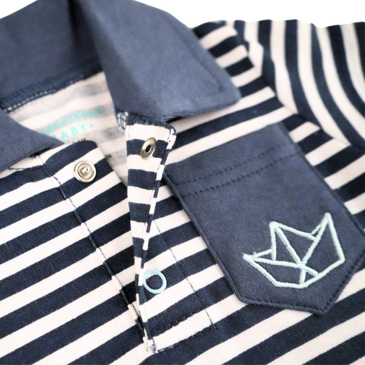1PK Polo Bodysuit - FB-2105