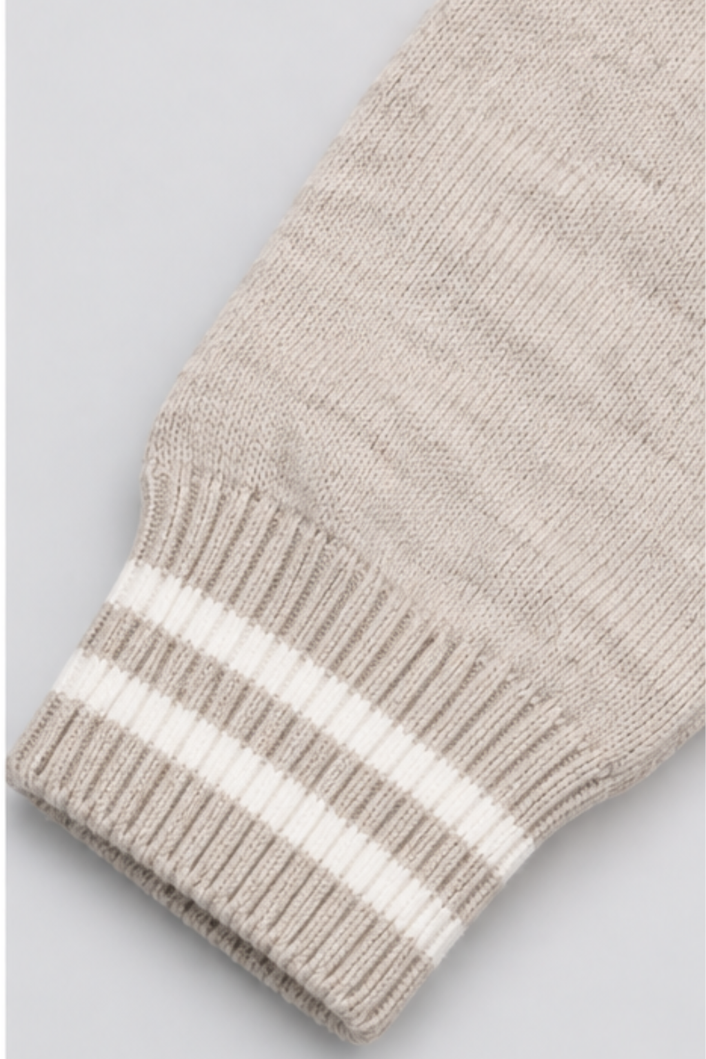 Cream Cable Knit Sweater & Trouser Set - FB-4262