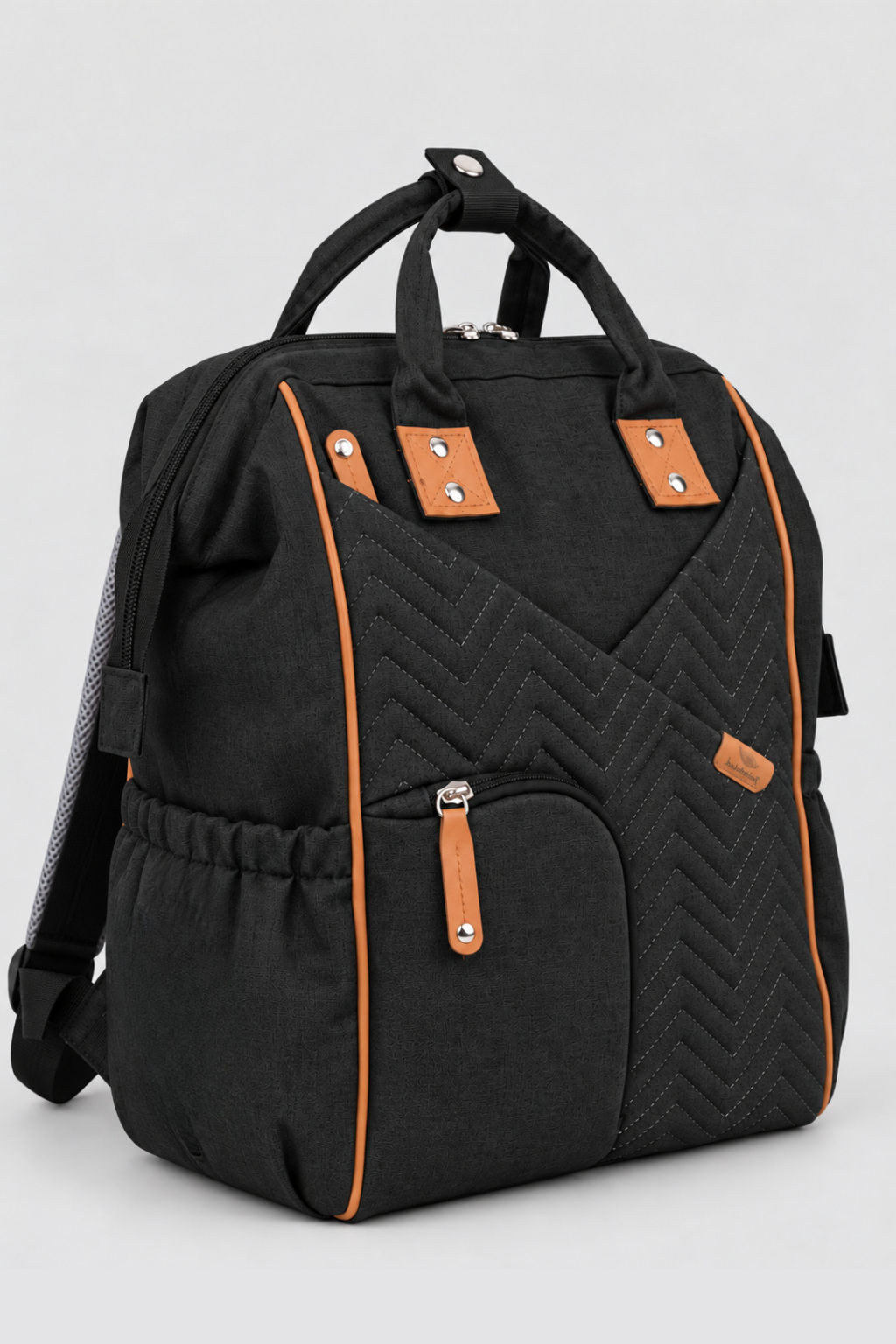 Midnight Black Diaper Bag - FS-9003