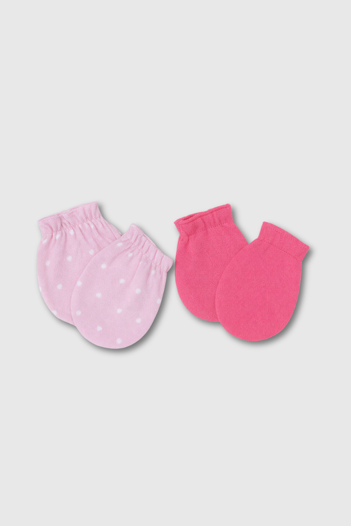 2PK Cotton Mittens - FS-469