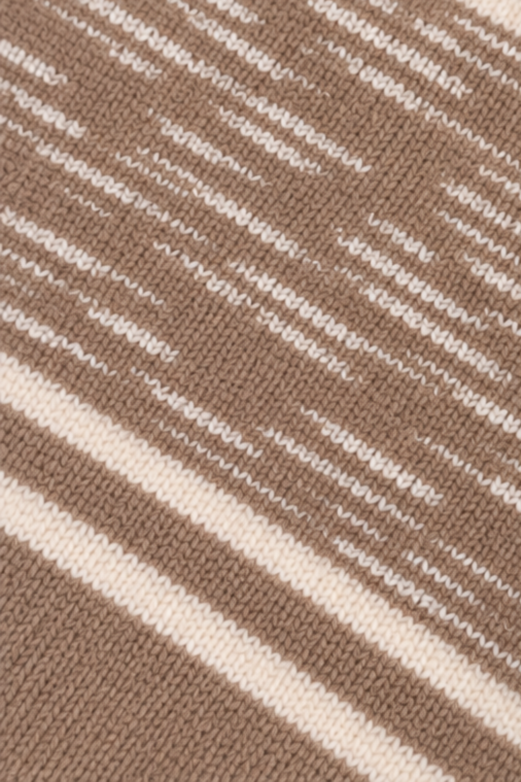 Camel Brown Cozy Cable Knit Sweater - FB-4271
