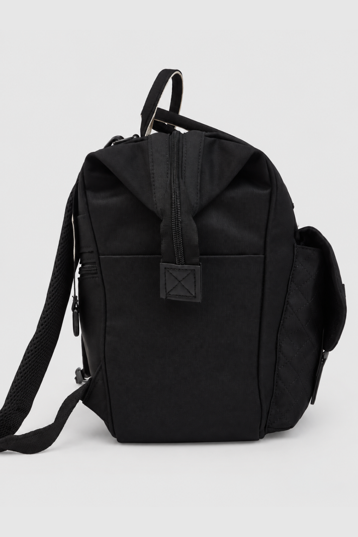 Black & Grey Diaper Bag - FS-9008