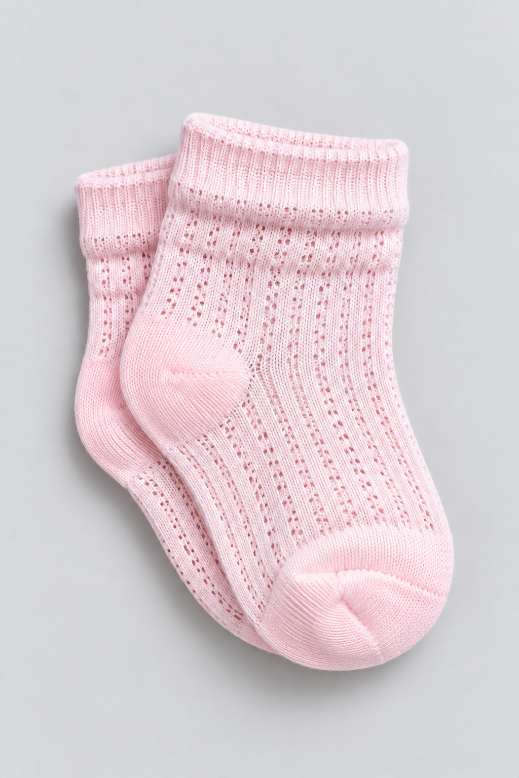 Girls 3-Pack Pink Baby Socks - FS-9028