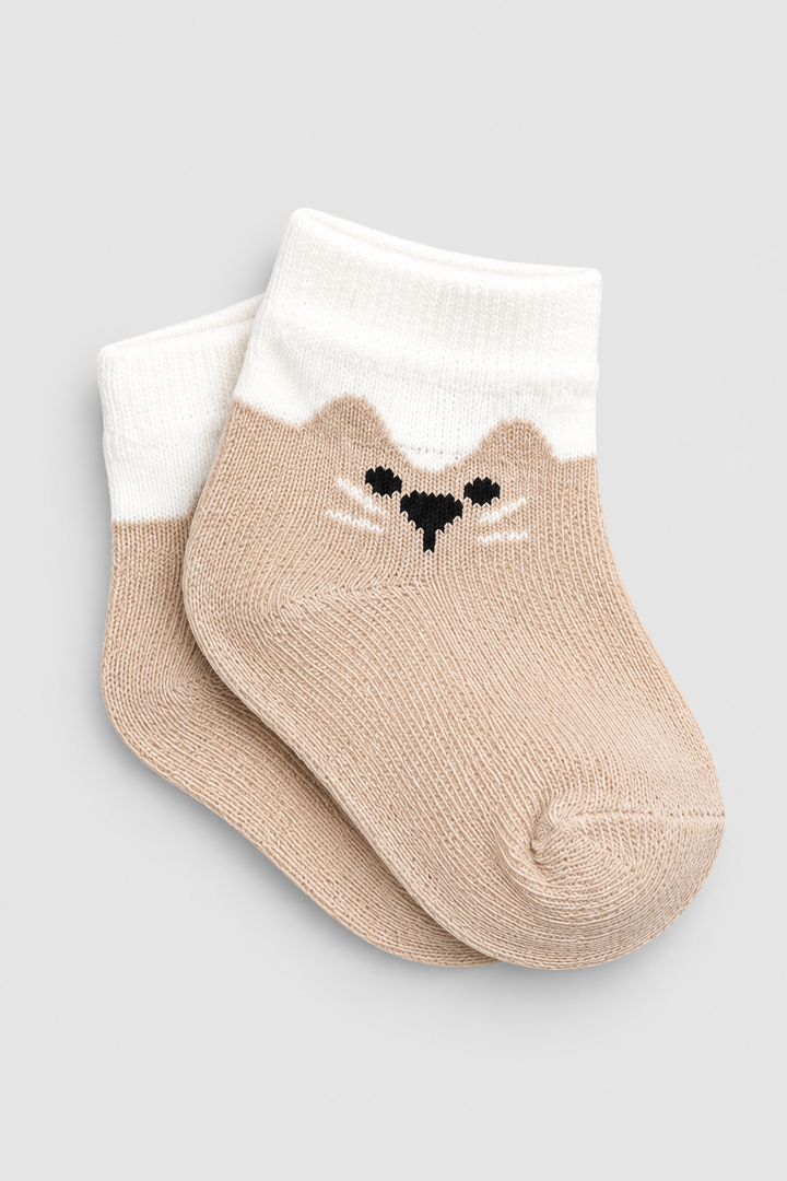 Boys 3-Pack Multicolor Baby Socks - FS-9030