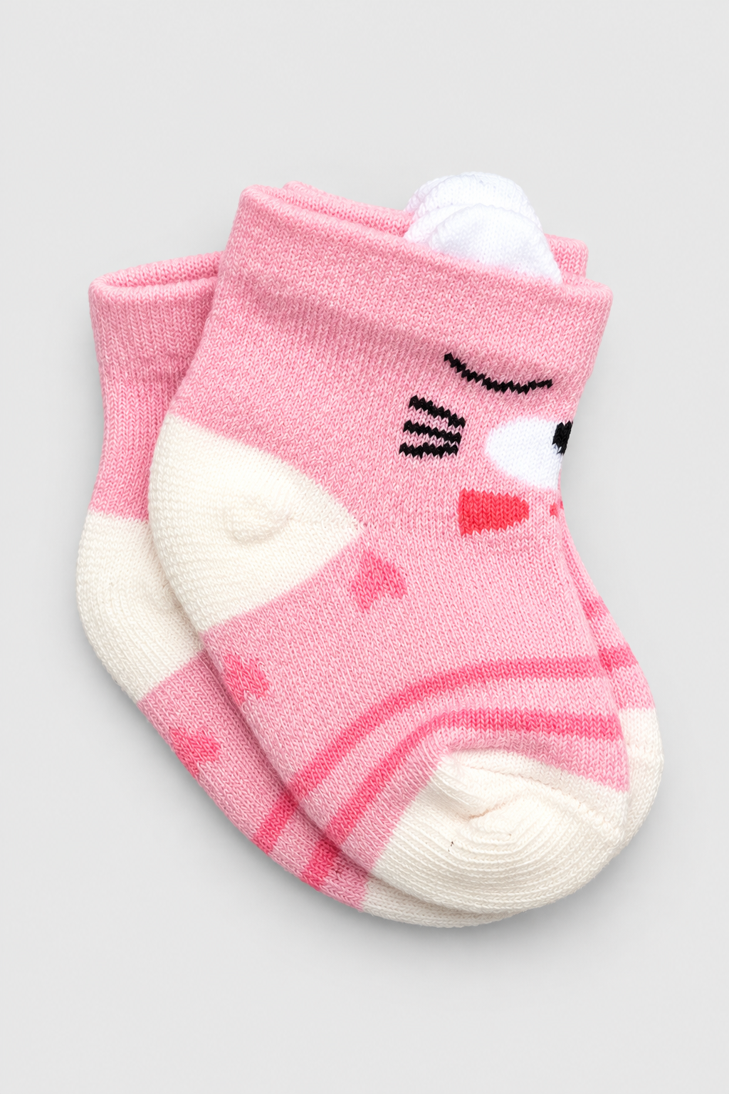 Girls 3-Pack Multicolor Baby Socks - FS-9023