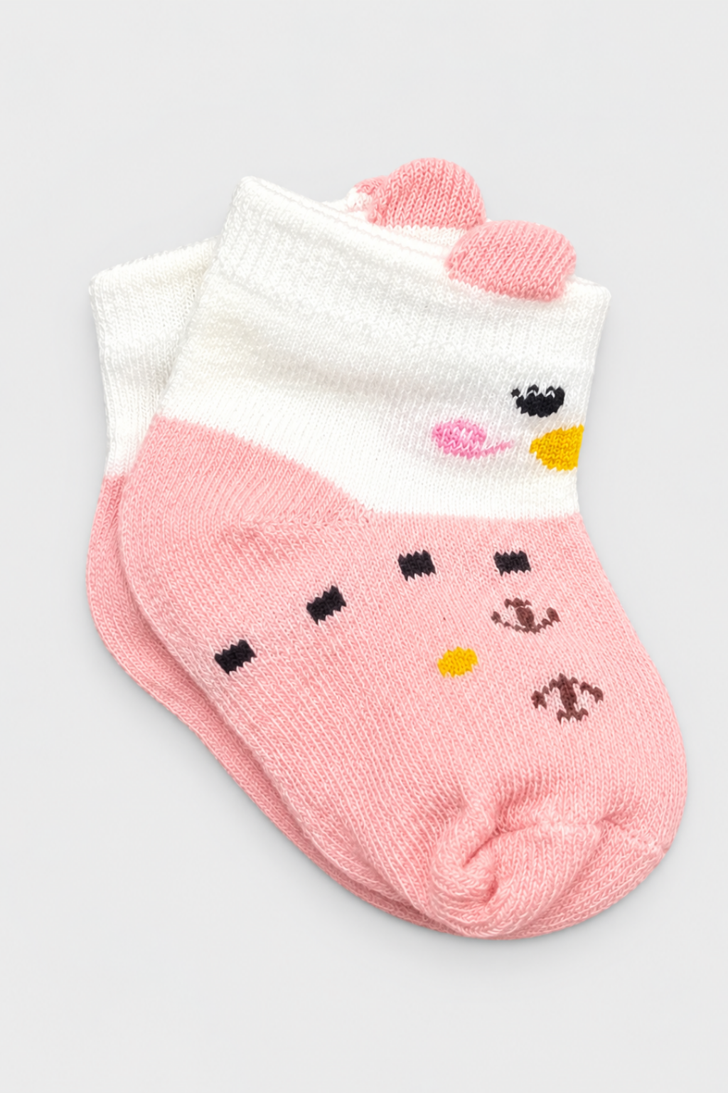 Girls 3-Pack Multicolor Baby Socks - FS-9021