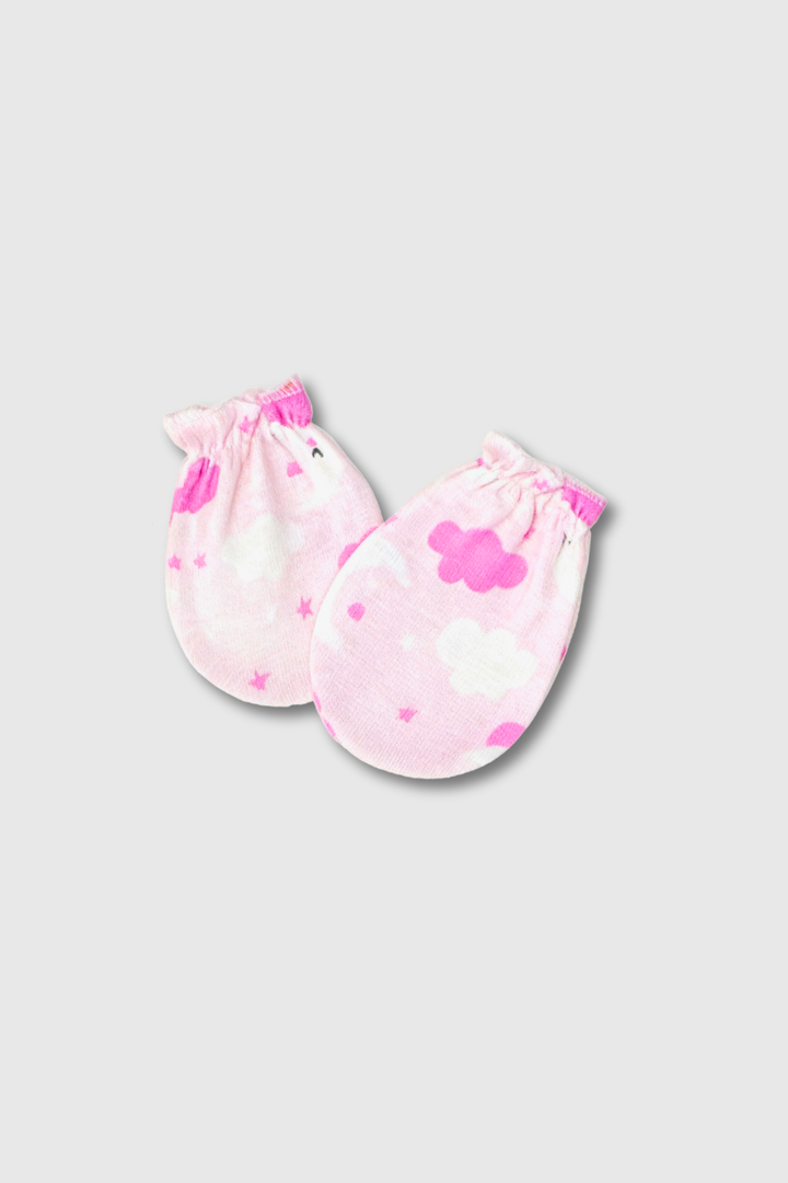 2PK Cotton Mittens - FS-466