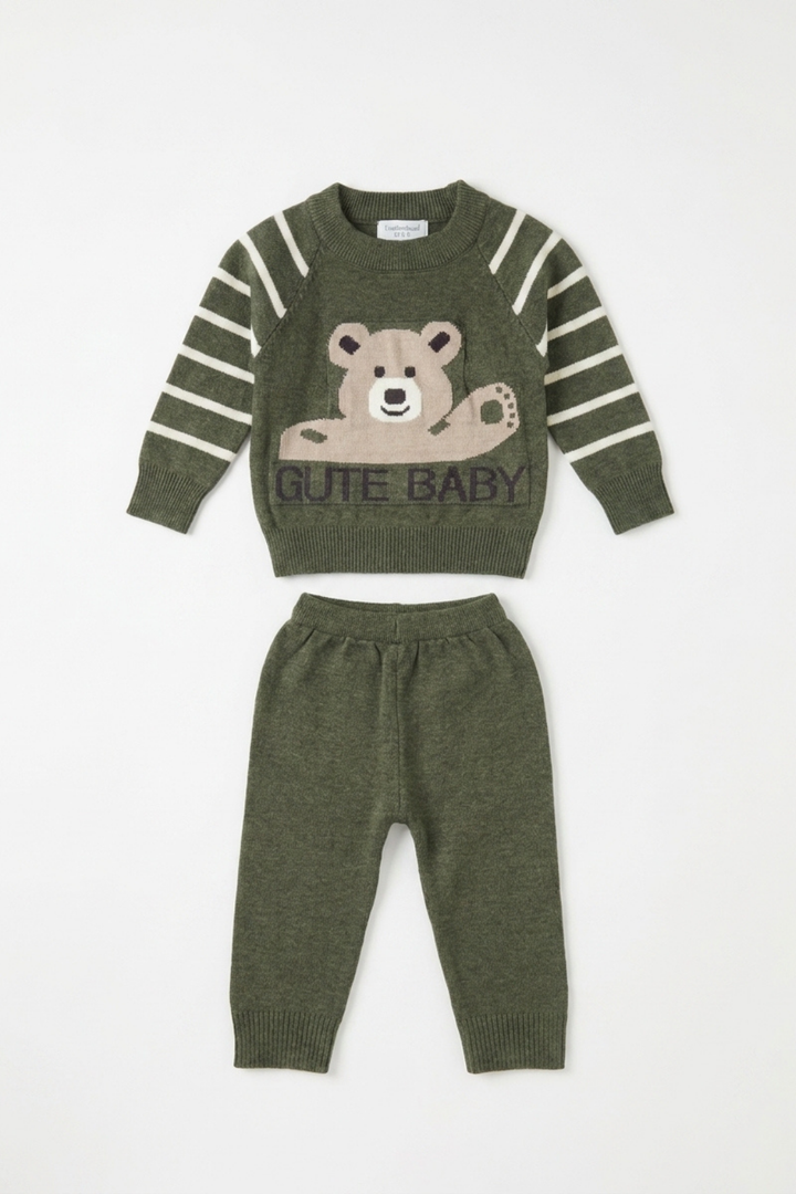 Crewneck Sweater & Trouser Set - FB-4179