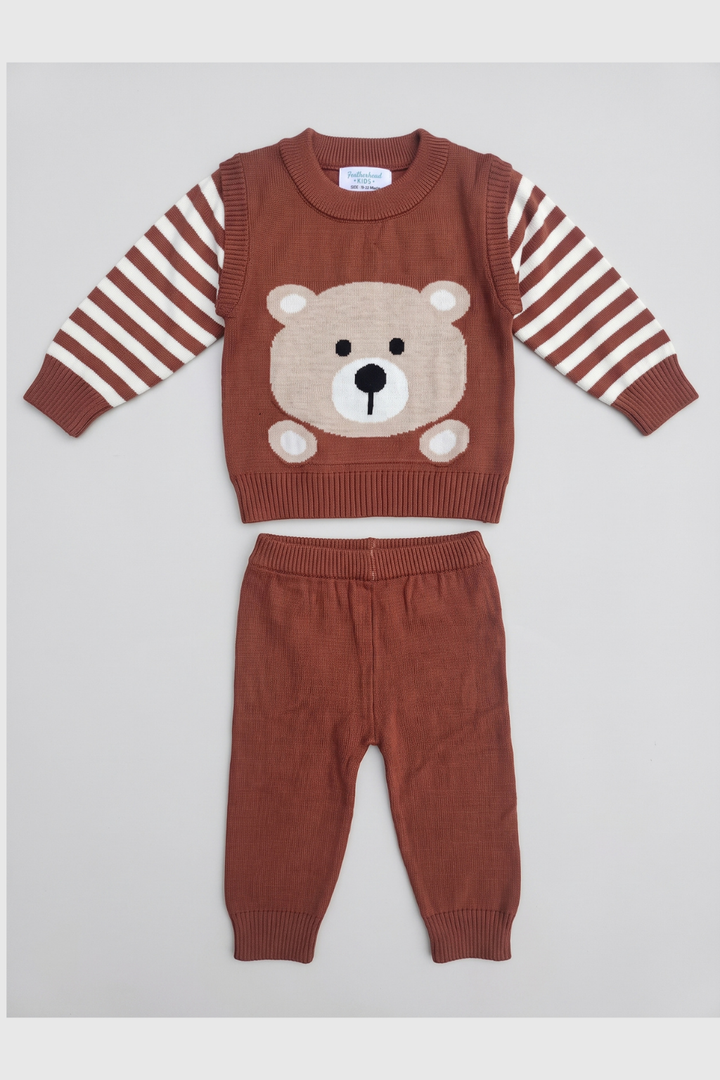 Crewneck Sweater & Trouser Set - FB-4203