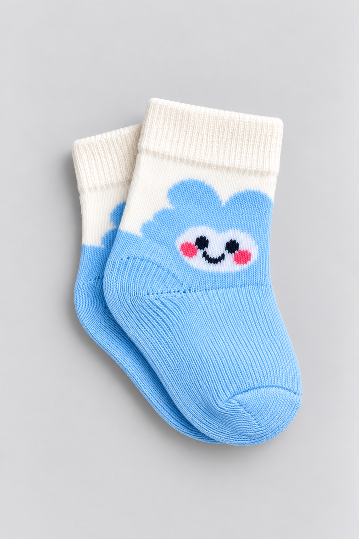 Boys 3-Pack Multicolor Baby Socks - FS-9027