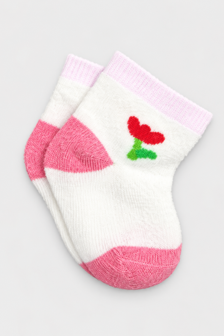 Girls 3-Pack Multicolor Baby Socks - FS-9021