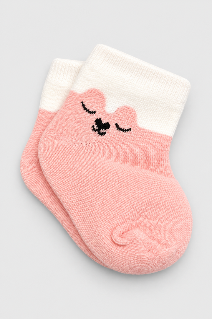 Girls 3-Pack Multicolor Baby Socks - FS-9023