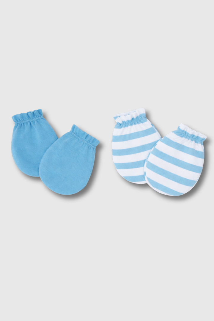 2PK Cotton Mittens - FS-468