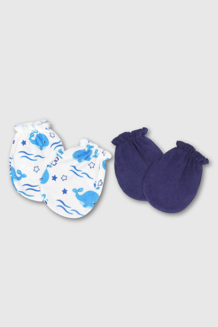 2PK Cotton Mittens - FS-465