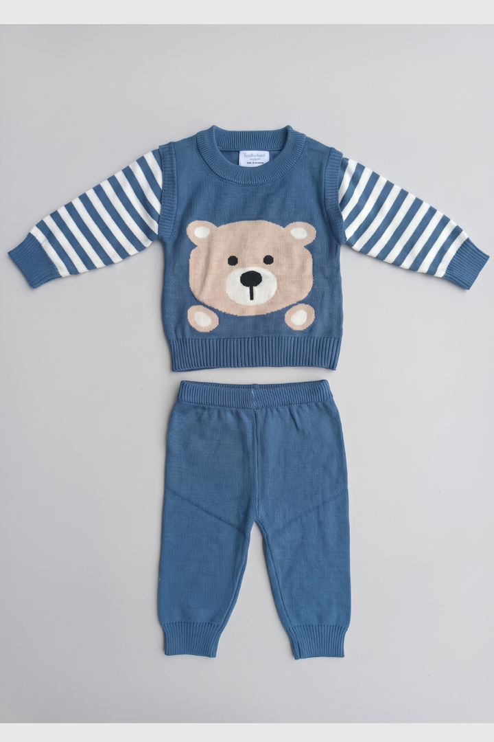 Crewneck Sweater & Trouser Set - FB-4199