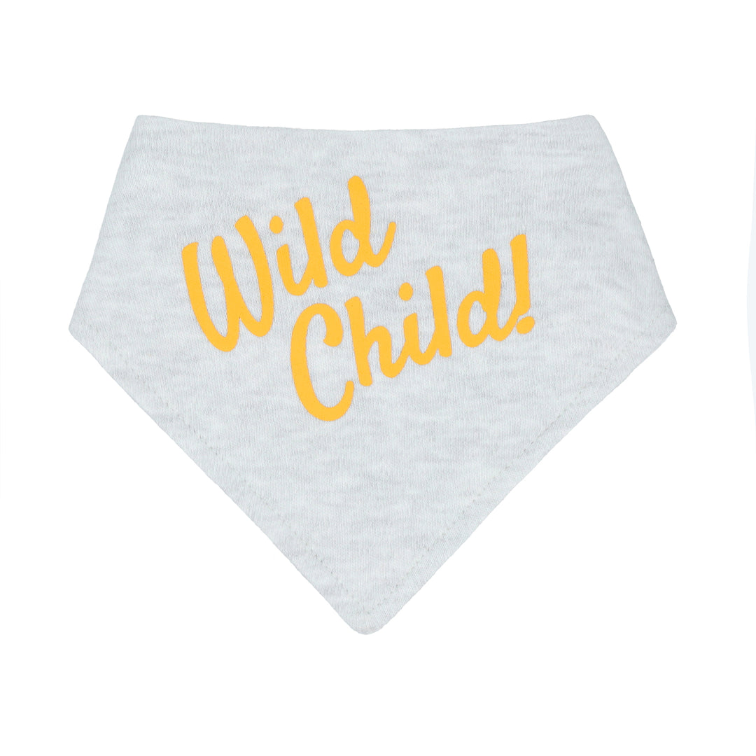 FN-8001 Wild Child 3-Pack Bandana Bibs for 0-24 Months