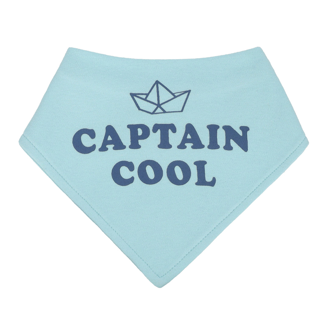 FB-8001 Captain Cool 3-Pack Bandana Bibs for 0-24 Months