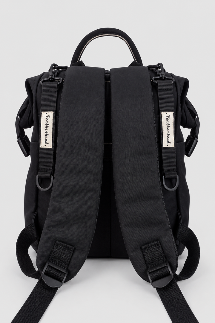 Black & Grey Diaper Bag - FS-9008