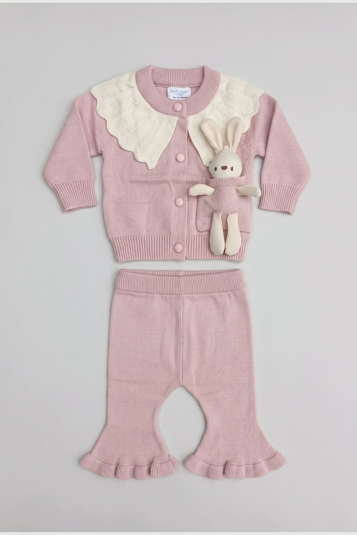 Frill Sweater & Trouser Set - FB-4183