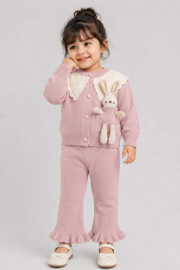 Frill Sweater & Trouser Set - FB-4183