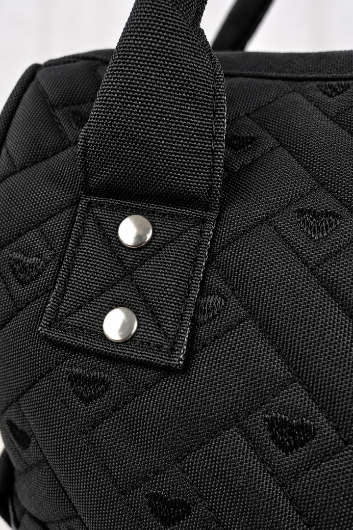 Black & Grey Diaper Bag - FS-9005