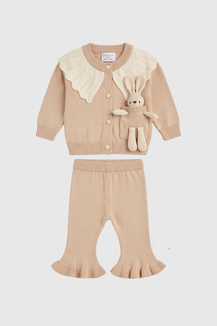 Frill Sweater & Trouser Set - FB-4191