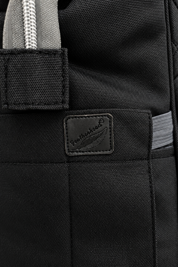 Black & Grey Diaper Bag - FS-9005