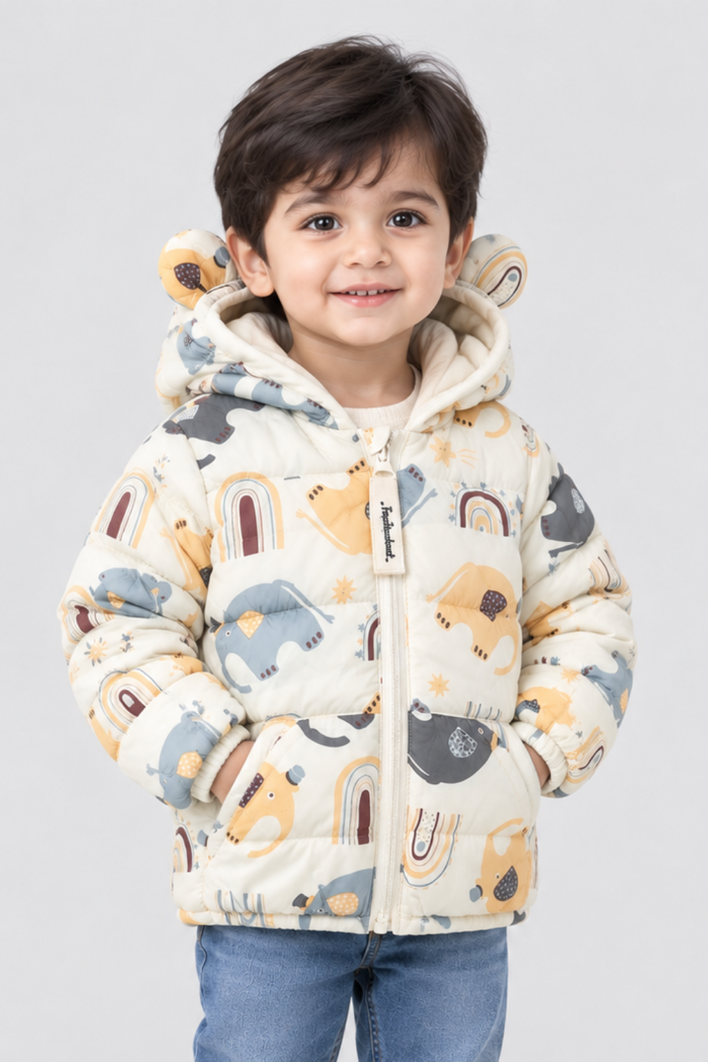 Tiny Safari Puffer Jacket - FB-3394