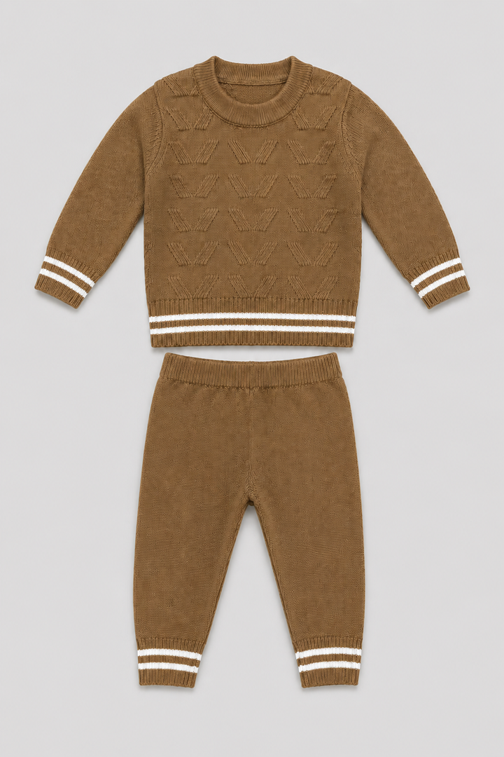 Crewneck Sweater & Trouser Set - FB-4006