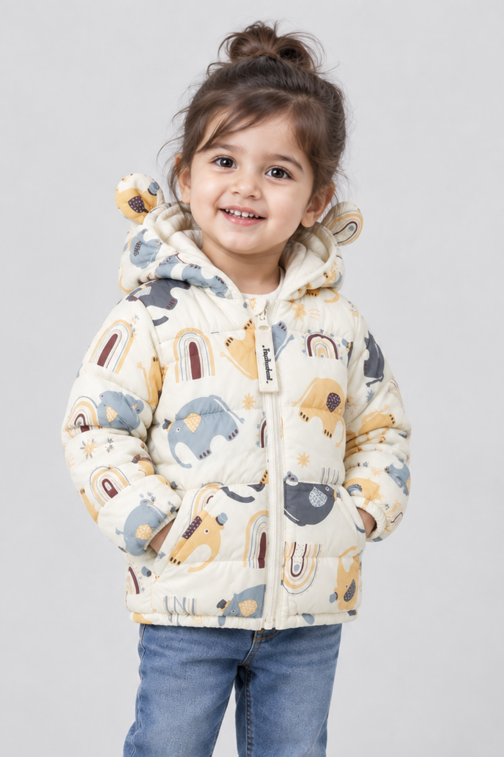 Tiny Safari Puffer Jacket - FB-3394